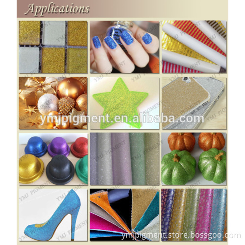 Polyester Glitter Powder for Glitter Wall Coating Paint